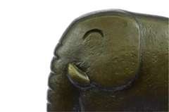 Abstract Modern Art Elephant Bronze Sculpture Figurine