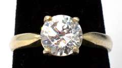 Sterling Silver CZ  Ring