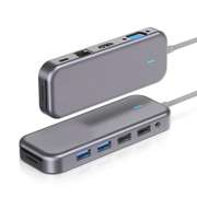 11 in 1 USB-C Data Hub with 100W Type-C