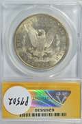 Flashy BU 1881-S Morgan Silver Dollar. ANACS MS62