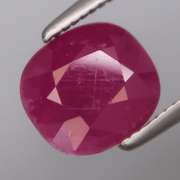 Unheated! 1.50ct violet red Winza Ruby