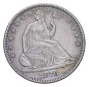 1876-CC Seated Liberty Half Dollar