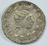 Near Mint Julia Mamea Roman Silver Denarius, 222-236 AD