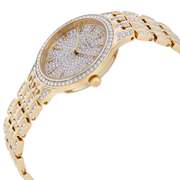 Bulova Crystal Pave Dial Watch
