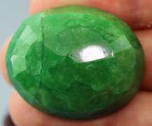 Heavy 86.5ct forest green Emerald