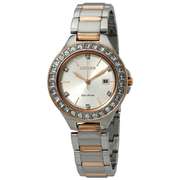 Citizen Silhouette Crystal Silver Dial Watch