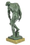 Male French Statue Bronze Sculpture