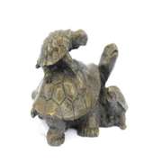 Vienna Bronze Snapping TURTLE TORTOISE Collectible Figurine Sculpture Statue