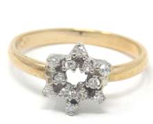 Absolutely Cute Diamond Star Ring