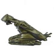 Art Deco Gothic Large Skeleton Skull Wine Holder Restaurant Bar Decor Decoration