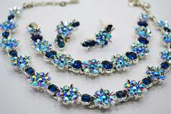 Gorgeous Designer Lisner Necklace, Bracelet & Earrings Set