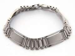 Modified Jubilee-Style Bracelet in 14KT White Gold