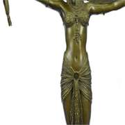 Classic Belly Dancer Bronze Sculpture