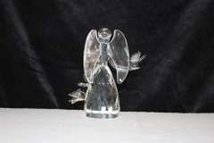 Loving Crystal Angel with Doves