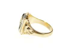 10K Yellow Gold 1970 Everett High School Ornate Class Ring