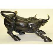 Stock Market Statue Bull Bronze Sculpture
