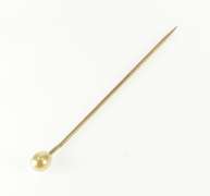 Gold Filled Pearl Victorian Wedding Corsage Boutonnière Stick Pin