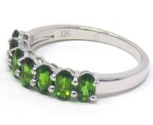 Sterling Silver Peridot Ring