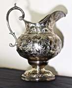 Fabulous Antique S. Kirk & Son Repousse Pitcher