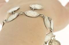 Sterling Silver 1829-1836 Capped Bust Dime Coin Chain Bracelet