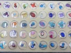 Group Lot of Colored Stones