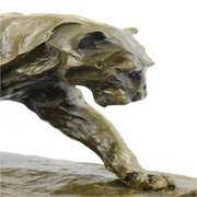 Animal Edition Lion Wildlife Bronze Statue