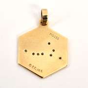 Tasteful Pisces Diamond Pendant