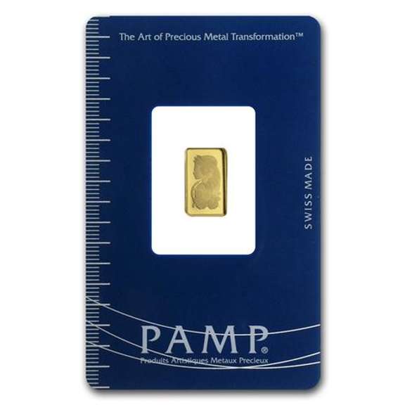 PAMP Suisse One Gram Gold Bar