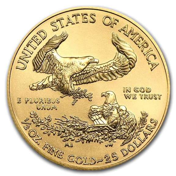 2020 American Gold Eagle 1/2 oz Uncirculated