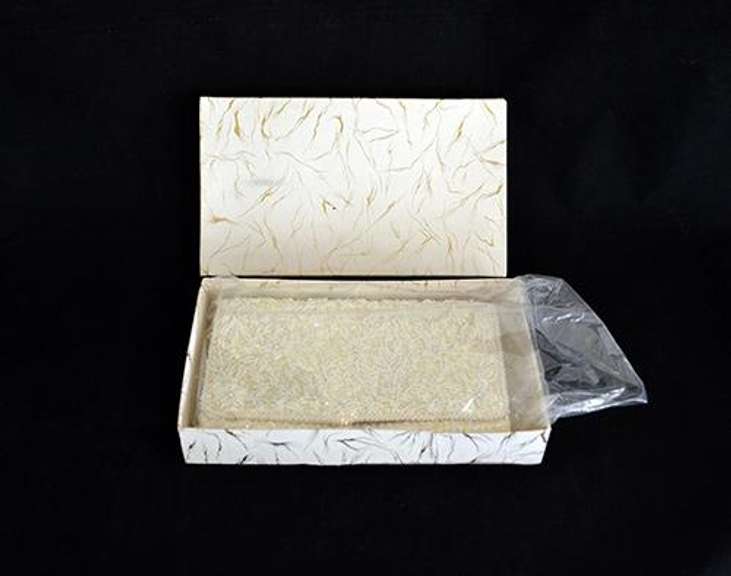 Vintage Beaded Envelope Clutch Handmade in Hong Kong