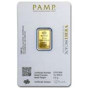 PAMP Suisse 2.5 Gram Gold Bar