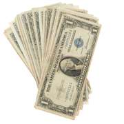 30 $ 1 1935 and 1957 Various Star Silver Certificates