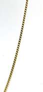 Elegant Yellow Gold Square Wheat Chain Necklace