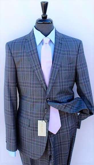 An Eye Catching Italian Made Plait Suit