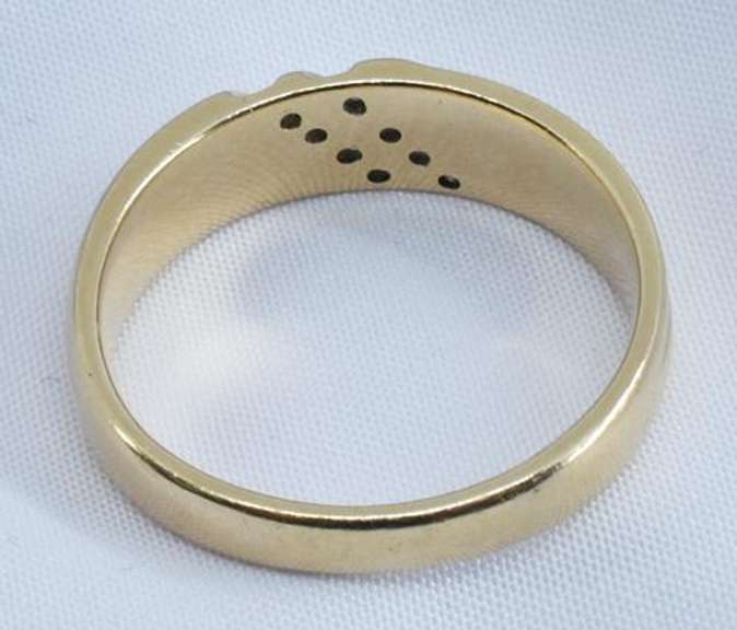 Men's Classy 8 Diamond Ring in 14K