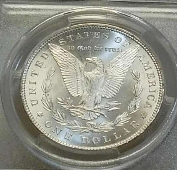 1885 Morgan  Dollar, PCGS  MS-63, Estate owned, PQ