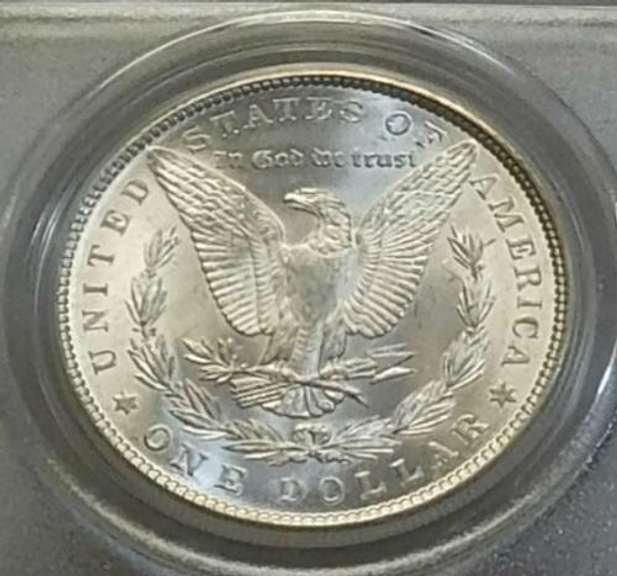 1887 Morgan  Dollar, PCGS MS-63, Estate owned, PQ