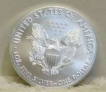 2020 Uncirculated Silver Eagle, GEM, Brand New !