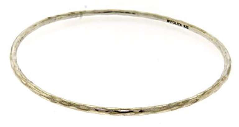 Sterling Silver Ippolita Hammered Bangle