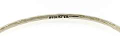 Sterling Silver Ippolita Hammered Bangle