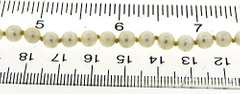 Elegant 14kt YG White Fresh Water Pearl Necklace