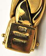 TIFFANY AND CO. 18K YELLOW GOLD HEAVY WHEAT NECKLACE