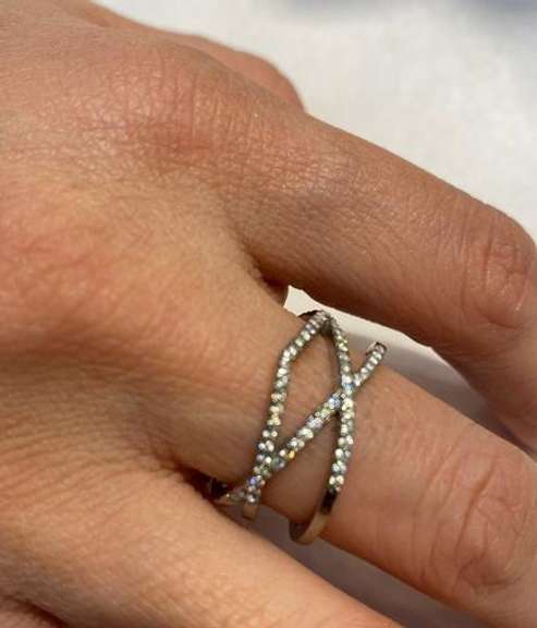 Stainless Steel Triple A CZ Ring