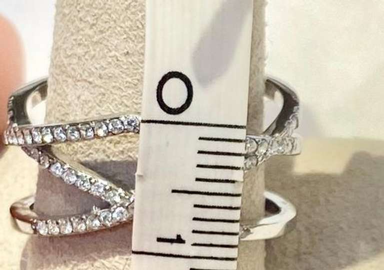 Stainless Steel Triple A CZ Ring