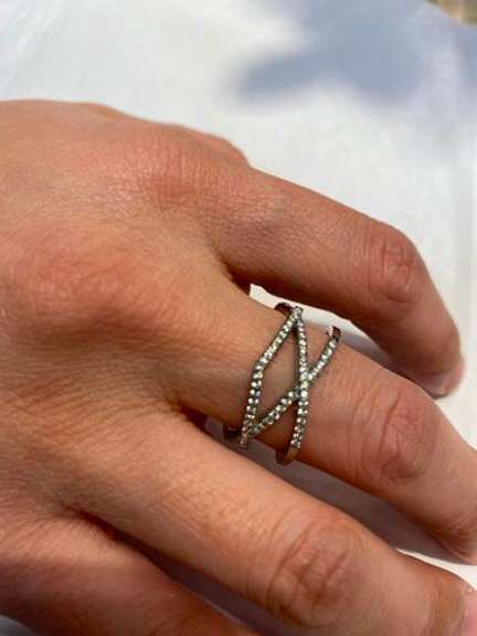 Stainless Steel Triple A CZ Ring