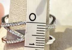 Stainless Steel Triple A CZ Ring