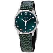 New Womens Gucci Swiss, Sapphire w Date