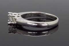 Classic Three Stone Diamond Engagement Ring