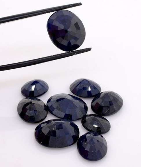 Beautiful Parcel of 40.35CTW Oval Mixed Cut Sapphries