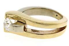 Romantic .65ct Diamond Ring in Yellow gold